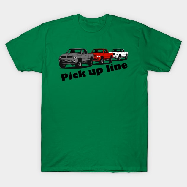 Pick up line T-Shirt by lorrainehoffman88